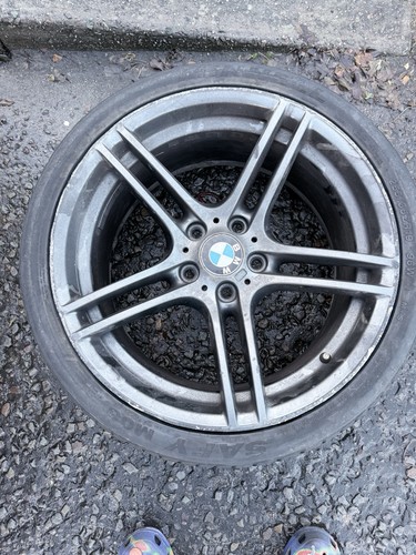 Bmw alloy wheel tyre - bmw,